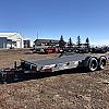 Black 2027 Rainbow Trailers 22' Excursion Tilt Deck Trailer