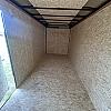 Charcoal 2027 Prairie Road 7'x16' Cargo Trailer Tandem Sport V Nose Charcoal Ramp Door 2x3500 lb Axles at FM Trailer World