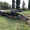 Black 2027 Rainbow Trailers 20' Excursion Tilt Deck Trailer