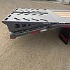 Charcoal 2027 Double A 32' Pro Gooseneck Flatdeck Trailer 2x10,000 lb Axles at FM Trailer World
