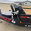 Black 2027 Double A 14' Excel Dump Trailer w/ Telescopic Ram 2x7,000 lb Axles at FM Trailer World