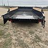 Black 2027 Double A 14' Excel Dump Trailer w/ Telescopic Ram 2x7,000 lb Axles at FM Trailer World
