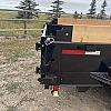 Black 2027 Double A 14' Excel Dump Trailer w/ Telescopic Ram 2x7,000 lb Axles at FM Trailer World