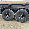 Black 2027 Double A 14' Excel Dump Trailer w/ Telescopic Ram 2x7,000 lb Axles at FM Trailer World