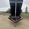 Black 2027 Double A 14' Excel Dump Trailer w/ Telescopic Ram 2x7,000 lb Axles at FM Trailer World