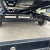 Black 2027 Double A 14' Excel Dump Trailer w/ Telescopic Ram 2x7,000 lb Axles at FM Trailer World