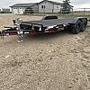 Black 2027 Rainbow Trailers 20' Excursion Tilt Deck Trailer 2x7000 lb Axles at FM Trailer World