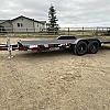 Black 2027 Rainbow Trailers 22' Excursion Tilt Deck Trailer 2x7000 lb Axles at FM Trailer World