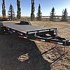 Black 2027 Rainbow Trailers 22' Excursion Partial Tilt Trailer 2x7000 lb Axles at FM Trailer World