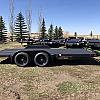 Black 2027 Rainbow Trailers 16' Express Car & Equipment Trailer 2x3,500 lb Axles at FM Trailer World