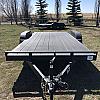 Black 2027 Rainbow Trailers 16' Express Car & Equipment Trailer 2x3,500 lb Axles at FM Trailer World