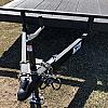 Black 2027 Rainbow Trailers 16' Express Car & Equipment Trailer 2x3,500 lb Axles at FM Trailer World