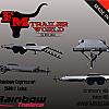 Black 2027 Rainbow Trailers 18' Express Car & Equipment Trailer 2x3,500 lb Axles at FM Trailer World