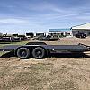 Black 2027 Rainbow Trailers 18' Express Car & Equipment Trailer 2x3,500 lb Axles at FM Trailer World
