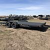 Black 2027 Rainbow Trailers 18' Express Car & Equipment Trailer 2x3,500 lb Axles at FM Trailer World
