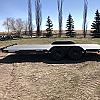 Black 2027 Rainbow Trailers 18' Express Car & Equipment Trailer 2x3,500 lb Axles at FM Trailer World