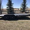 Black 2027 Rainbow Trailers 16' Car & Equipment Trailer - GVWR: 9900lbs 2x5,200 lb Axles at FM Trailer World