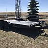 Black 2027 Rainbow Trailers 16' Car & Equipment Trailer - GVWR: 9900lbs 2x5,200 lb Axles at FM Trailer World