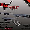 Black 2027 Rainbow Trailers 20' Deck Above 2x5,200 lb Axles at FM Trailer World