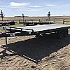 Black 2027 Rainbow Trailers 20' Deck Above 2x5,200 lb Axles at FM Trailer World