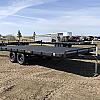 Black 2027 Rainbow Trailers 20' Deck Above 2x5,200 lb Axles at FM Trailer World