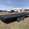 Black 2027 Rainbow Trailers 20' Deck Above 2x5,200 lb Axles at FM Trailer World