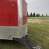 2015 Cargo Mate 7x12 + VNose - 2:3500# Axles w/ Rear Ramp at FM Trailer World