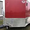 2015 Cargo Mate 7x12 + VNose - 2:3500# Axles w/ Rear Ramp at FM Trailer World