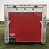 2015 Cargo Mate 7x12 + VNose - 2:3500# Axles w/ Rear Ramp at FM Trailer World
