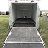 2015 Cargo Mate 7x12 + VNose - 2:3500# Axles w/ Rear Ramp at FM Trailer World