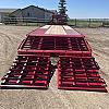 Ansi Grey 2027 Double A 32' Pro Gooseneck Flatdeck Trailer 2x10,000 lb Axles at FM Trailer World