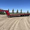 Ansi Grey 2027 Double A 32' Pro Gooseneck Flatdeck Trailer 2x10,000 lb Axles at FM Trailer World
