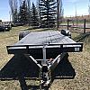 Black 2027 Rainbow Trailers 16' Car & Equipment Trailer - GVWR: 9900lbs 2x5,200 lb Axles at FM Trailer World
