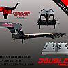 Black 2027 Double A 32' Pro Gooseneck Flatdeck Trailer 3x7,000 lb Axles at FM Trailer World
