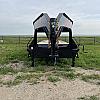 Black 2027 Double A 32' Pro Gooseneck Flatdeck Trailer 3x7,000 lb Axles at FM Trailer World