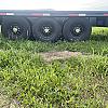 Black 2027 Double A 32' Pro Gooseneck Flatdeck Trailer 3x7,000 lb Axles at FM Trailer World