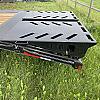 Black 2027 Double A 32' Pro Gooseneck Flatdeck Trailer 3x7,000 lb Axles at FM Trailer World