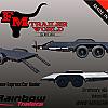 Black 2027 Rainbow Trailers 14' Rainbow Express Car & Equipment 2x3,500 lb Axles at FM Trailer World