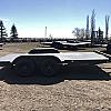 Black 2027 Rainbow Trailers 14' Rainbow Express Car & Equipment 2x3,500 lb Axles at FM Trailer World
