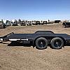 Black 2027 Rainbow Trailers 14' Rainbow Express Car & Equipment 2x3,500 lb Axles at FM Trailer World