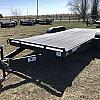 Black 2027 Rainbow Trailers 16' Express Car & Equipment Trailer 2x3,500 lb Axles at FM Trailer World