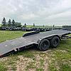 Black 2027 Rainbow Trailers 18' Excursion Tilt Deck Trailer 2x5,200 lb Axles at FM Trailer World