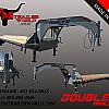 Ansi Grey 2027 Double A 32' Pro Gooseneck Flatdeck Trailer 2x10,000 lb Axles at FM Trailer World