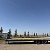 Ansi Grey 2027 Double A 32' Pro Gooseneck Flatdeck Trailer 2x10,000 lb Axles at FM Trailer World