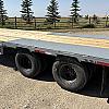 Ansi Grey 2027 Double A 32' Pro Gooseneck Flatdeck Trailer 2x10,000 lb Axles at FM Trailer World