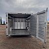 2027 Duralite 8'x25' Trail Drive (25' x96") Aluminum Stock Trailer 48" Wide Side Door 2x8000 lb Axles at FM Trailer World