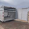 2027 Duralite 8'x25' Trail Drive (25' x96") Aluminum Stock Trailer 48" Wide Side Door 2x8000 lb Axles at FM Trailer World