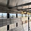 2027 Duralite 8'x25' Trail Drive (25' x96") Aluminum Stock Trailer 48" Wide Side Door 2x8000 lb Axles at FM Trailer World