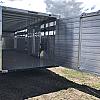 Alum 2027 Duralite 8'x30' Trail Drive (96"x30') Aluminum Stock Trailer 54" Wide Side Door 3x8000 lb Axles at FM Trailer World