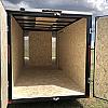 Charcoal 2026 Rainbow Trailers 6'x12' Prairie Road Cargo Trailer Tandem Axle Barn Doors 2x3500 lb Axles at FM Trailer World